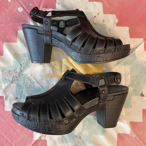 Dansko Randa Leather Clog Sandal sz39 - Picture 2 of 5